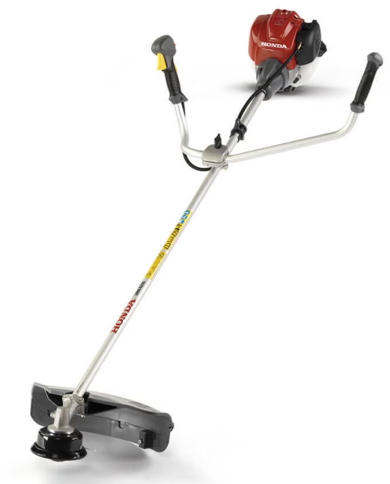 Motorsense mit Faden oder Messer