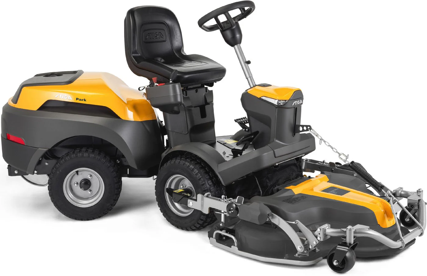 Frontmäher Park 500 W mit Mähwerk Combi 100 el